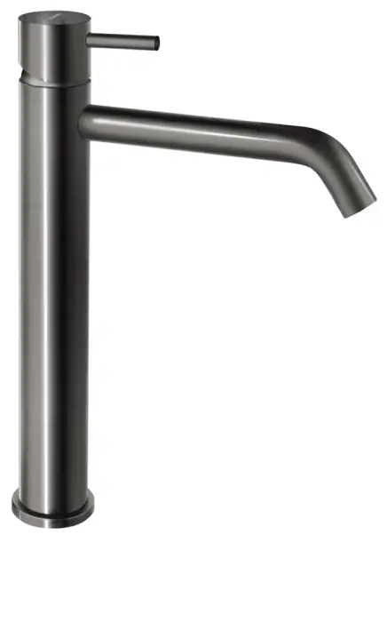 Reducere Baterie inalta pentru lavoar 29 cm, gri metalizat, Ferro Ciriculus