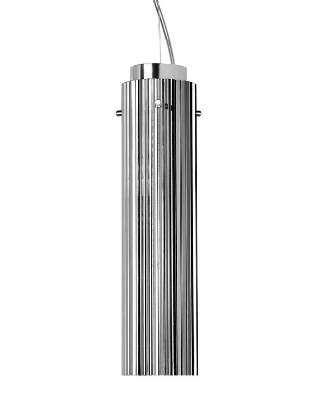 Suspensie Kartell by Laufen Rifly design Ludovica & Roberto Palomba, LED 10W, h30cm, crom metalizat Reducere extra