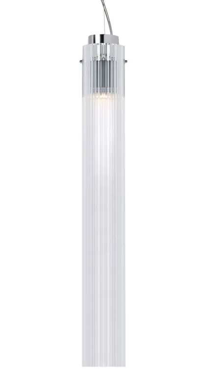 Suspensie Kartell by Laufen Rifly design Ludovica & Roberto Palomba, LED 10W, h60cm, transparent Doar azi