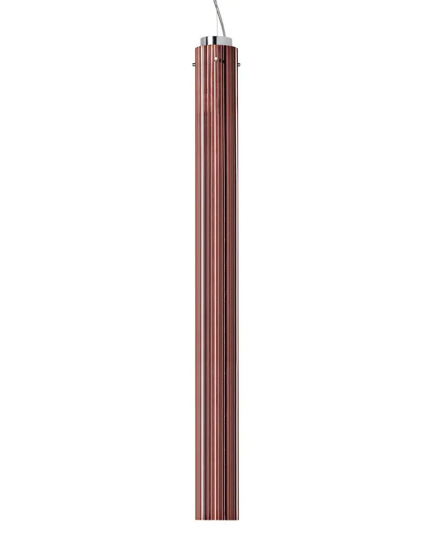 Suspensie Kartell by Laufen Rifly design Ludovica & Roberto Palomba, LED 10W, h90cm, cupru metalizat Popular