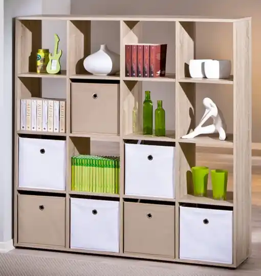 Preferatul clienților DULAP ORGANIZATOR LUINI 16 STEJAR SONOMA STIL MODERN HALMAR