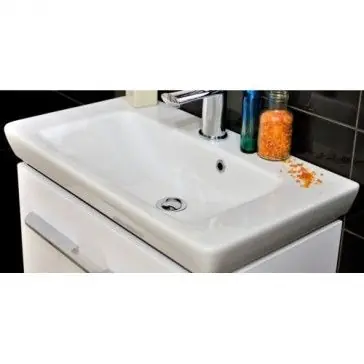 Lavoar, Arthema, Porto, 85.5x48 cm, alb, montaj pe mobilier Preț promoțional