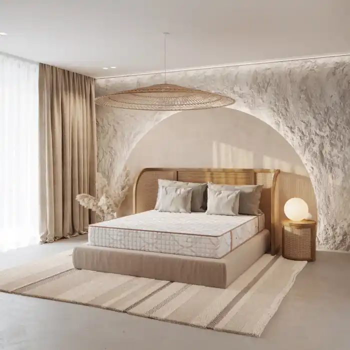 Ofertă exclusivă Saltea EKO POCKET cu arcuri, 80x190 cm, H 24 cm, fata vara / fata iarna